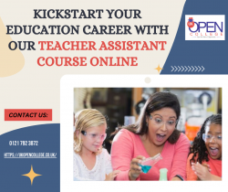 Learn the Essentials of Teacher Assistant Course Online: UK Open College