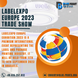 Label expo Europe 2023 Exhibition in Brussels with Blueprint Global