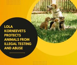 Lola Korneevets Protects Animals from Illegal Testing and Abuse