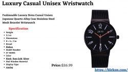 Luxury Casual Unisex Wristwatch