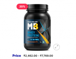 MuscleBlaze Whey Protein Supplement Powder