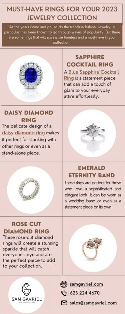 Must-Have Rings for Your 2023 Jewelry Collection