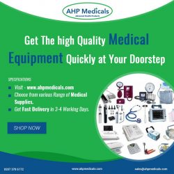 Discover Top-Quality Medical Supplies at AHP Medicals