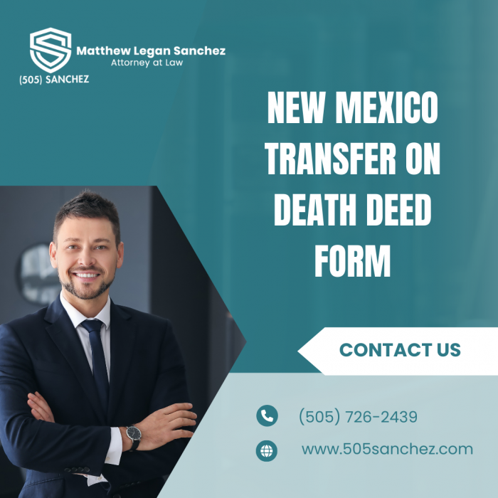 New Mexico Transfer on Death Deed Form