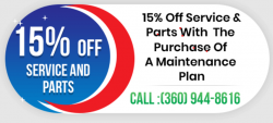 15% Off Service And Parts