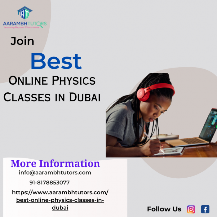 Best Online Physics Classes In Dubai