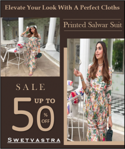 Printed Salwar Kameez For Summer Fashion