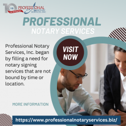 Streamline Your Document Authentication with Professional Notary