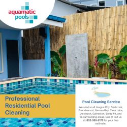 Professional Residential Pool Cleaning