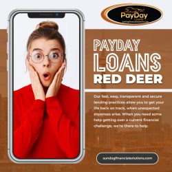 Quick and Convenient Payday Loans in Red Deer Online | Sundog Financial Solutions