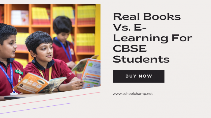 Real Books Vs. E-Learning For CBSE Students