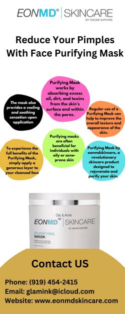 Reduce Your Pimples With Face Purifying Mask