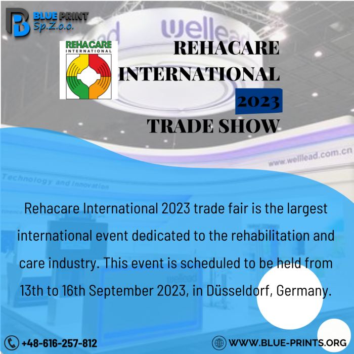 Increase your Brand Visibility at the Rehacare 2023 Düsseldorf Exhibition with Blueprint Global