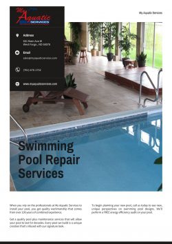 Reliable Swimming Pool Repair Services in Fargo