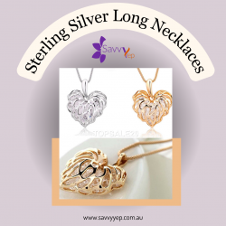Buy Sterling Silver Long Necklaces Online in Australia – Savvy Yep