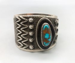 Stunning Turquoise & Sterling Silver Bracelet