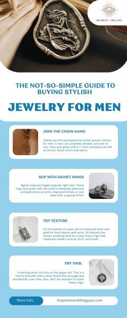 Stylish and Masculine Jewelry Collection for Men
