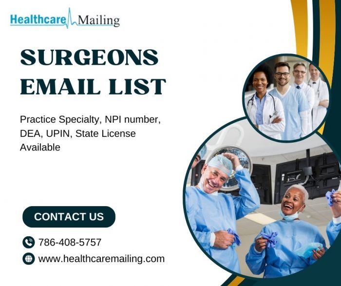 Surgeons Email List