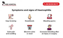 Symptoms and signs of Haemophilia