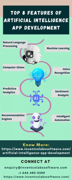 Top 8 Features of Artificial Intelligence App Development