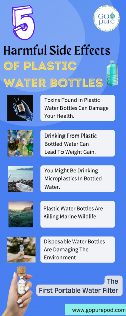 Top 5 Harmful Side Effects of Plastic Water Bottles