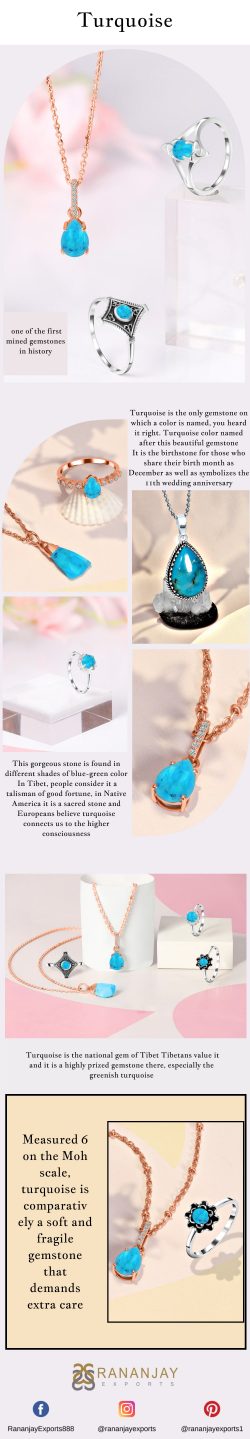 Turquoise- one of the first mined gemstones in history