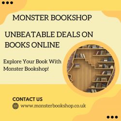 Unbeatable Deals on Books Online: Explore Monster Bookshop!