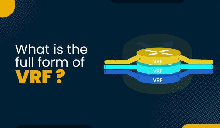 VRF Full Form – Virtual Routing and Forwarding