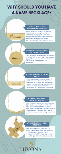 Why should you have a name necklace?