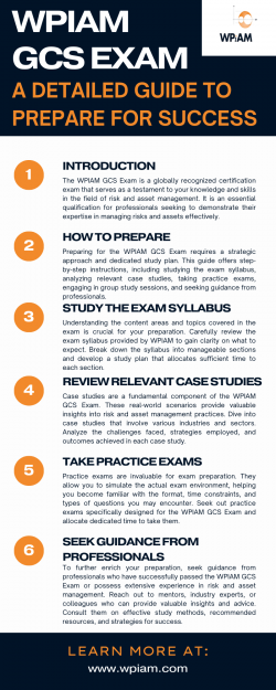 WPIAM GCS Exam – Detailed Guide to Prepare for Success