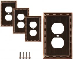 Discover SleekLighting’s Bronze Switch Plate Covers in USA