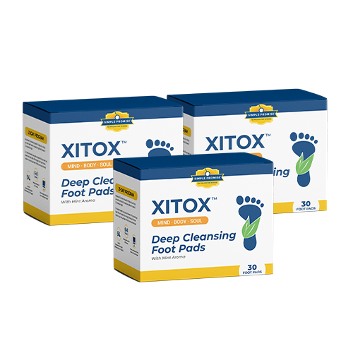 Xitox Deep Cleansing Detox Foot Pads Relieving Stress, Improving Circulation, And Promoting Bett ...