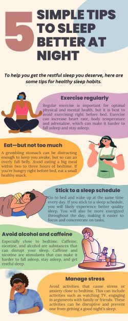 5 Simple Tips to Sleep Better at Night