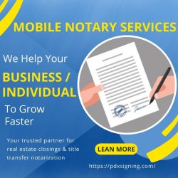 Your trusted partner for real estate closings & title transfer notarization