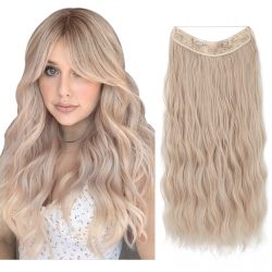 Wig Places Near Me High Quality Premium Fiber Water Wave Clip In Hair Extension For Women Wig Ha ...