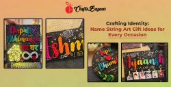 Crafting Identity: Name String Art Gift Ideas For Every Occasion