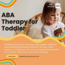 ABA Therapy for Toddler | ABA Behavior Services