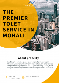 Flat for Rent in Mohali – Tolet Mohali