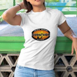Survivor T-shirt Logo Picture T-shirt Cotton Shirt $19.95