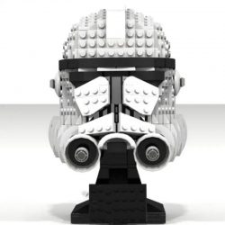 Star Wars Helmets, Stormtroopers Lego Star Wars Hero Helmet Model Creative DIY $99.95