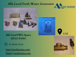 Alfa Laval Fresh Water Generator | AMAF Marine | UAE