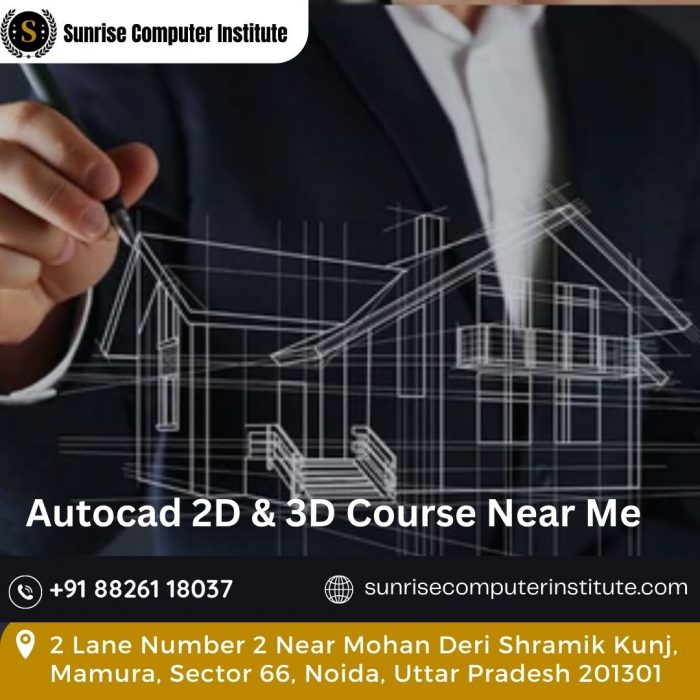 Autocad 2D & 3D Course Near me