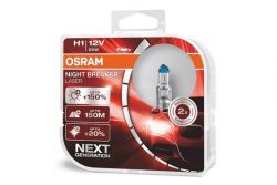 Osram H1 Night Breaker Laser 150% halogenpærer