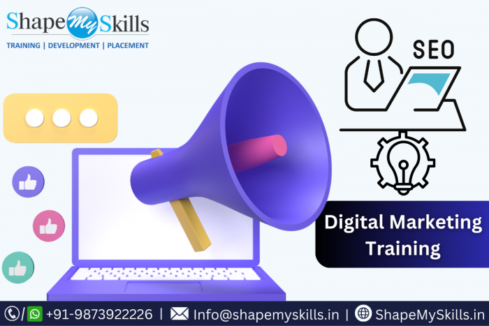 Best Digital Marketing Training Institute in Noida at ShapeMySkills