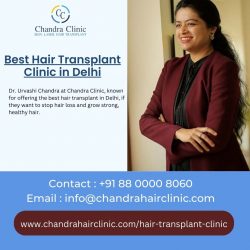 Best Hair Transplant Clinic in Delhi – Chandra Clinic