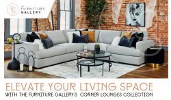 Elevate Your Living Space with The Furniture Gallery’s Corner Lounges Collection