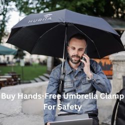 Buy Hands-Free Umbrella Clamp For Safety