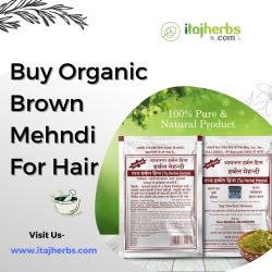 Now Buy 100% Pure Brown Mehndi For Hair