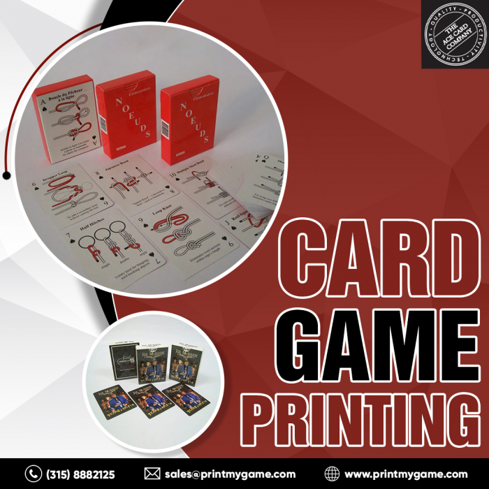 Card Game Printing