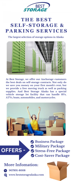 Choose the Right Self Storage & Parking Units in Anchorage, Alaska